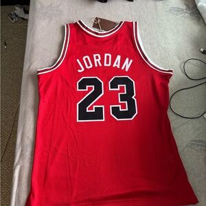 Mitchell & Ness Red Jersey